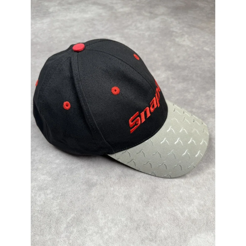 Snap-on Hat‎ Cap Strap Back Embroidered Diamond Plate Work Tool Mens Adjustable